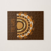 Herfst/Herfst regenboog Legpuzzel (Horizontaal)