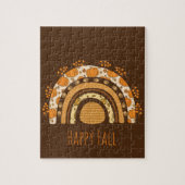 Herfst/Herfst regenboog Legpuzzel (Verticaal)