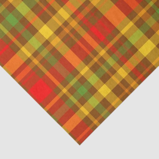 Herfst herfst Rustic Plays Pattern Tissuepapier (Detail)