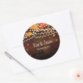 Herfst Herfst Rustieke Lichten Land Favor Stickers (Envelop)