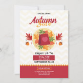 Herfst / Herfst Sale Flyer Sjabloon (Voorkant)