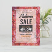 Herfst / Herfst Sale Flyer Sjabloon (Staand voorkant)