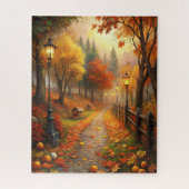 Herfst Herfst Scene Legpuzzel (Verticaal)