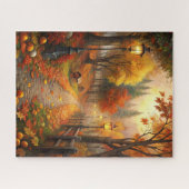 Herfst Herfst Scene Legpuzzel (Horizontaal)