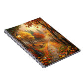 Herfst Herfst Scene Notitieboek (Rechterzijde)