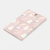 Herfst Herfst Schattige Spooky Ghosts Post-it® Notes (Schuin)