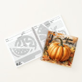 Herfst Herfst Seizoen Pompoen Thema Recept Boek (Binnen)