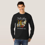 Herfst herfst seizoen vibes Thankful Teacher Life  T-shirt (Voorkant volledig)