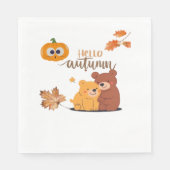 Herfst Herfst Shirt, Thanksgiving Shirt, Herfst Pu Servet (Voorkant)