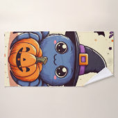 Herfst/herfst/spin/heks/halloween Badhanddoek (Badhanddoek)