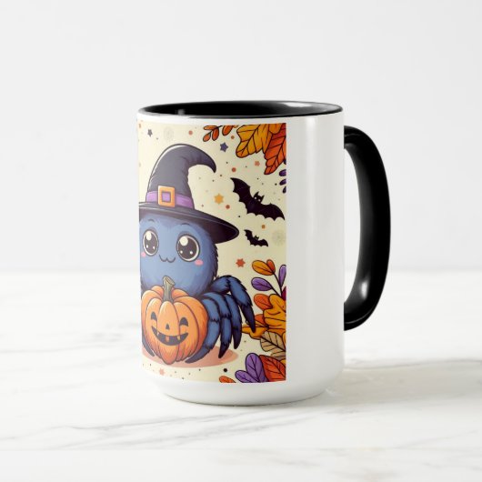 Herfst/herfst/spin/heks/halloween Mok (Voorkant rechts)