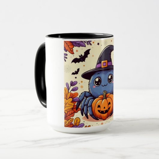 Herfst/herfst/spin/heks/halloween Mok (Voorkant links)