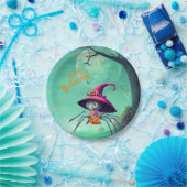Herfst/herfst/spin/heks/halloween Papieren Bordje (Feest)