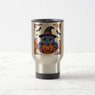 Herfst/herfst/spin/heks/halloween Reisbeker