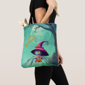 Herfst/herfst/spin/heks/halloween Tote Bag (Dichtbij)