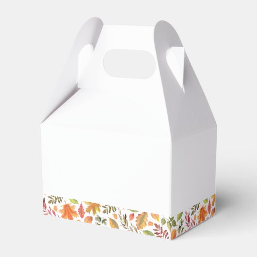 Herfst/Herfst/Thanksgiving Bedankdoosjes (Achterkant)