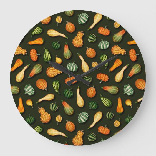 Herfst, Herfst, Thanksgiving Grote Klok (Voorkant)