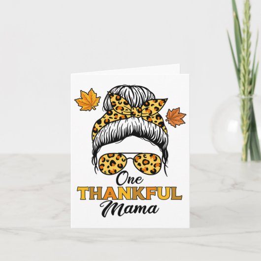 Herfst Herfst Thanksgiving Kaart (Voorkant)