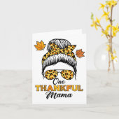 Herfst Herfst Thanksgiving Kaart (Gele Bloem)