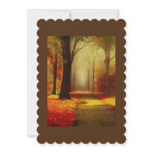 Herfst, herfst, Thanksgiving, kaart