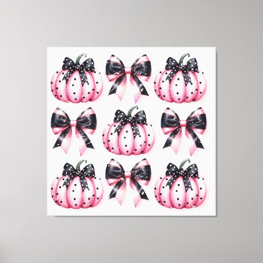 Herfst Herfst Thanksgiving Oogst Bladeren Vallen Canvas Afdruk (Voorkant)