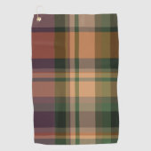 Herfst Herfst Thanksgiving Oogst Bladeren Vallen Golfhanddoek (Voorkant)