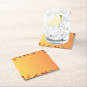 Herfst Herfst Thanksgiving Oogst Bladeren Vallen Kartonnen Onderzetters (Insitu)