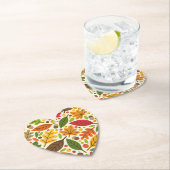 Herfst Herfst Thanksgiving Oogst Bladeren Vallen Kartonnen Onderzetters (Insitu)