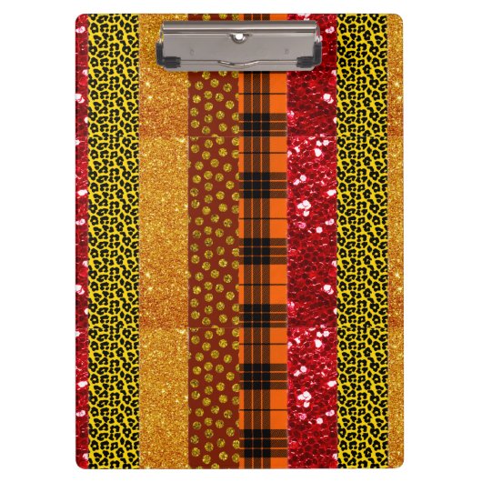 Herfst Herfst Thanksgiving Oogst Bladeren Vallen Klembord (Voorkant)