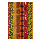 Herfst Herfst Thanksgiving Oogst Bladeren Vallen Mini Klembord (Achterkant)