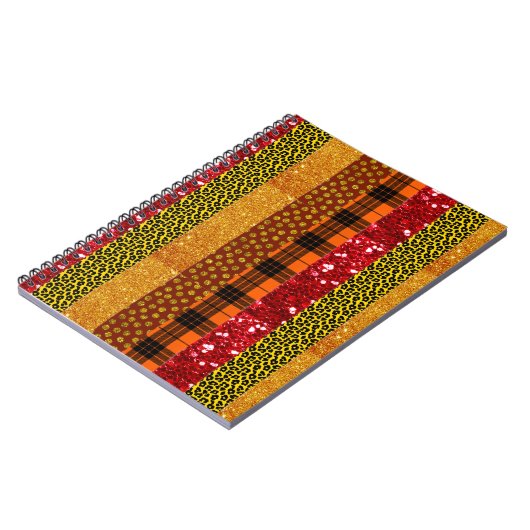 Herfst Herfst Thanksgiving Oogst Bladeren Vallen Notitieboek (Linkerzijde)