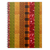 Herfst Herfst Thanksgiving Oogst Bladeren Vallen Notitieboek (Voorkant)