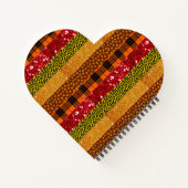 Herfst Herfst Thanksgiving Oogst Bladeren Vallen Notitieboek (Achterkant)