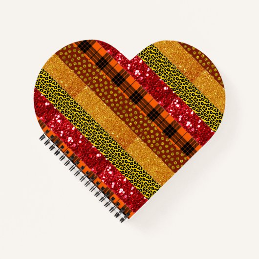 Herfst Herfst Thanksgiving Oogst Bladeren Vallen Notitieboek (Voorkant)