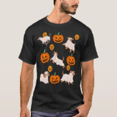 Herfst Herfst Thanksgiving Oogst Bladeren Vallen T-shirt (Voorkant)
