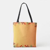Herfst Herfst Thanksgiving Oogst Bladeren Vallen Tote Bag (Achterkant)