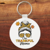Herfst Herfst Thanksgiving Shirten, een dankbare m Sleutelhanger (Voorkant)