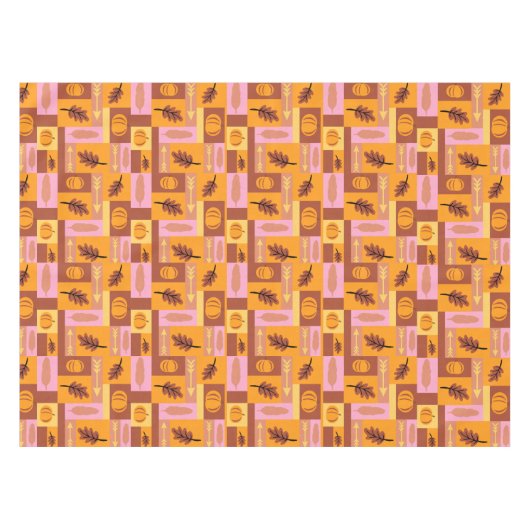 Herfst Herfst Thanksgiving Tafelkleed (Voorkant (Horizontaal))