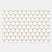 Herfst herfst Thanksgiving vossenvellen papier voo Inpakpapier Vel (Voorkant 2)