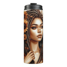 HERFST HERFST THEMA AFRO-AMERIKAANSE VROUW