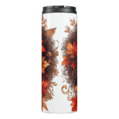  HERFST HERFST THEMA AFRO-AMERIKAANSE VROUW THERMOSBEKER (Achterkant)