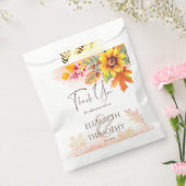 Herfst herfst thema bruiloft vrijgezellenfeest gun bedankzakje (Gezegeld)