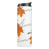Herfst Herfst Thermische Tumbler Thermosbeker (Gedraaid links)