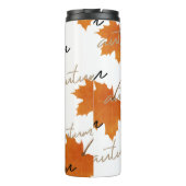 Herfst Herfst Thermische Tumbler Thermosbeker (Achterkant)