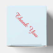 Herfst Herfst Tree en Schattige Birds Baby shower Bedankdoosjes (Bovenkant)