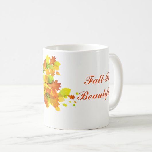 Herfst Herfst Trees Mok (Voorkant rechts)