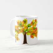 Herfst Herfst Trees Mok (Voorkant links)