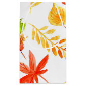 Herfst herfst verlaat cadeautas (Achterkant)