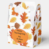 Herfst/Herfst verlaat Thanksgiving geschenkdoos. b Bedankdoosjes (Geopend)