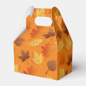 Herfst/Herfst verlaat Thanksgiving geschenkdoos. b Bedankdoosjes (Achterkant)